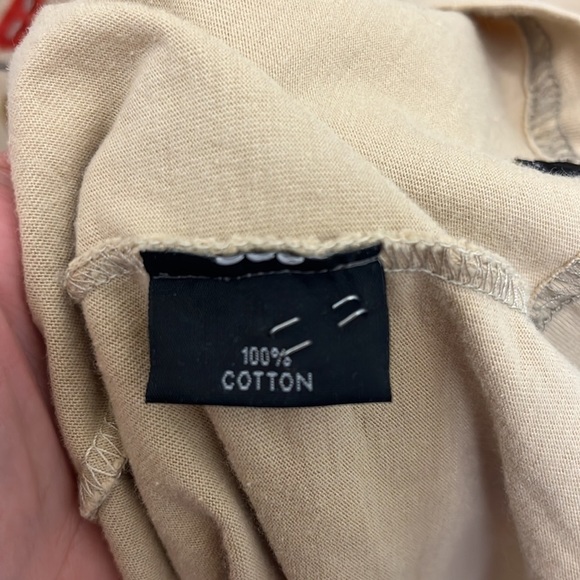 Vintage‎ Cezer Men's 2XL Beige Long Sleeve Crewneck Streetwear Top - Picture 8 of 8